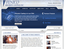 Tablet Screenshot of fenicocastings.com